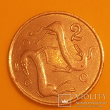 Кіпр 2 центи, 1993, фото №2