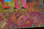 Картина "Осінній кіт", 40х30 см., акрил, листопад 2019 р., Євгенія Супряга, 7 років, фото №7