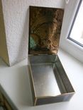 Жестяная коробочка с рисунком. 120х175х55мм, фото №4