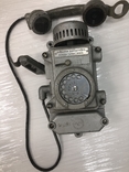 Телефон  Пыле-влаго-искро- защищенный."бункерный" СССР. Знак Качества, фото №3