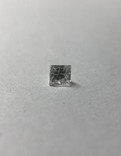 Бриллиант природный 0,10 карат качество 3/3 огранка квадрат принцесса П-65, фото №9