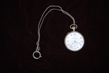 Серебряные карманные часы Doxa 1906, фото №4