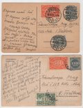7 листівок з автографами В. Терещенко ( економіст ) 1923, фото №4