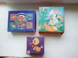  Разные детские кубики, 3 коробки., фото №2