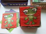  Разные детские кубики, 3 коробки., фото №8