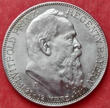  2 марки , Бавария 1911 год, Принц-регент Луитпольд (Леопольд),  AU, фото №4