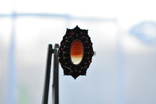 Серебрянный перстень чешские гранаты сердолик- глаз Венеры, фото №7