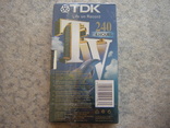 Видеокассета TDK 240. Запечатанная., фото №3