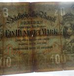 Германия Дрезден 1890 г  100 марок, фото №4