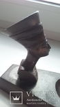 Старая пепельница,с изображением фараона, фото №8