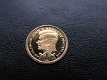 20 $ 1995 год Либерия золото 1/25 унц. 9999`, фото №4