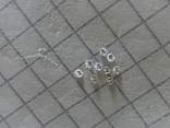 Природные бриллианты диаметр 1.2мм-10шт(3), фото №5