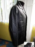 Классическая кожаная мужская куртка ROVER &amp; LAKES. Лот 594, фото №3