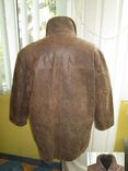 Оригинальная кожаная мужская куртка WEBPELZ. Германия. Лот 593, фото №3