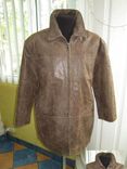 Оригинальная кожаная мужская куртка WEBPELZ. Германия. Лот 593, фото №4