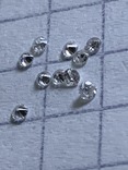 Природные бриллианты диаметр 1.4мм-10шт(3), фото №6