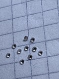Природные бриллианты диаметр 1.4мм-10шт(4), фото №2