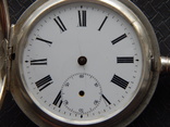 Карманные серебряные часы с механизмом Мозер, фото №10