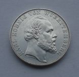 1871 г - талер Вюртенберг,Ангел-Победитель,Германия,серебро, фото №3