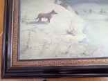 Одинокий вовк 1912рік .117 на 93см(доп фото в комент.), фото №4