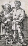 Альбрехт Дюрер, Оригинальный офорт XVI века, фото №2
