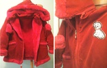 Меховая куртка, девочке 8-9лет, синтепон, демисезон /зима, фото №2
