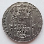 Дания 4 марки (крона) 1685, фото №2