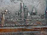 Медаль-плакетка Т-во «И.П. Хлебников, Сыновья и К°». В память украшения Москвы (R-3), photo number 8