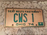 Пара. Лицензионный, автомобильный номерной знак 1974 г. США / USA., фото №3