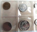 Набор монет Сан-Марино 1980 год,500 лир-серебро,200,100,50,20,10,5,2,1 лира, фото №6