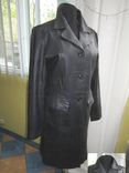 Стильная женская кожаная куртка - плащ CLOCKHOUSE, C&amp;A. Германия. Лот 591, фото №3