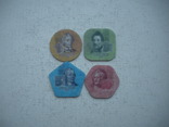 Монеты Европы.Приднестровье.Пластик., фото №2
