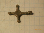 Крест кр     копия серебро, фото №3