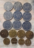 Браки монет Украины 17 шт., фото №2