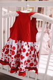 Платье хлопок "Сейлор Мун" на 9-12 мес., фото №4