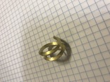 Золотое височное кольцо, фото №5