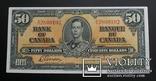 Канада 50 долларов 1937 Canada, фото №2