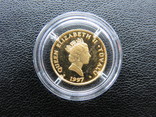 20 $ 1997 год Тувалу золото 1/25 унц. 9999`, фото №3