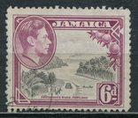 1938 Великобритания Колонии Ямайка Георг 6р, фото №2
