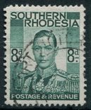 1937 Великобритания Колонии Южная Родезия Георг VI 8р, фото №2
