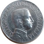 Италия 1 лира 1912,серебро ,С240, фото №2