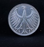 Германия 5 марок, 1966 г., фото №2