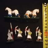 Солдатики, 4 эльфа и две лошади, фото №7