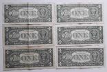 1 доллар США 12 банкнот коллекция по штатам., фото №5
