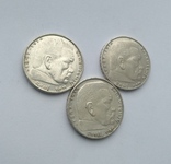 Германия 2 марки 1937 , 1938 , 1939 года ., фото №6