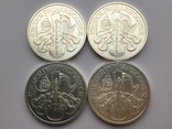 4 монети Филармония 1,5 євро 2009 рік Австрія Срібло 124,4 грам 999,9', фото №2
