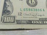 100 долларов 1990, фото №10