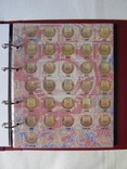 Комплект листов с разделителями для разменных монет СССР 1961-1992гг., фото №5