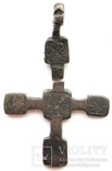 Крест КР серебряный на реставрацию (2_28), фото №3