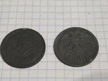10 Динар 1943 Сербия - 2 монеты, фото №3